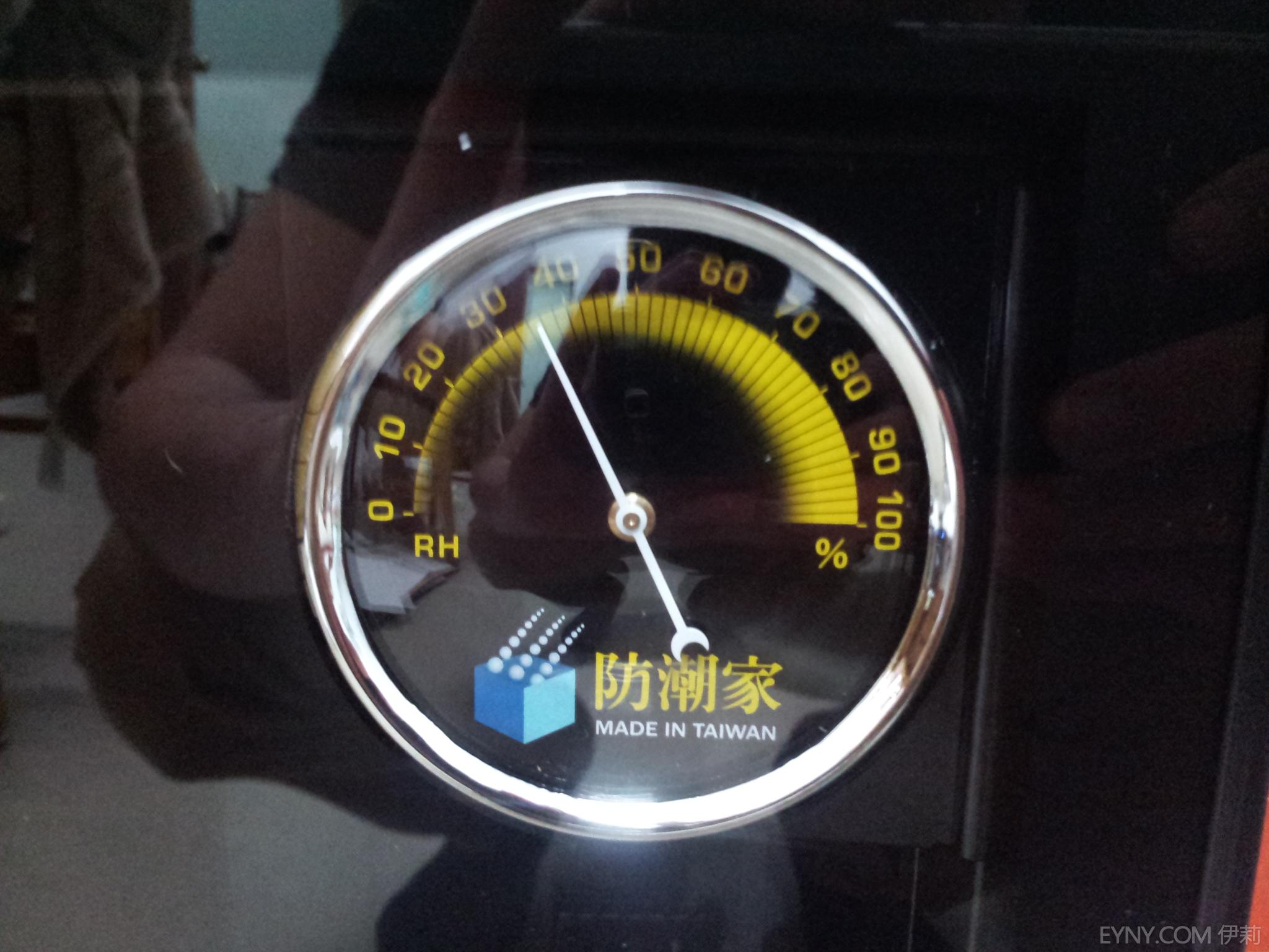 防潮箱初次使用空箱測試