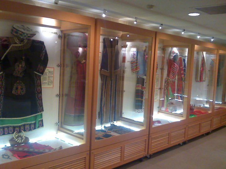 原住民文物防潮,大型玻璃展示防潮櫃